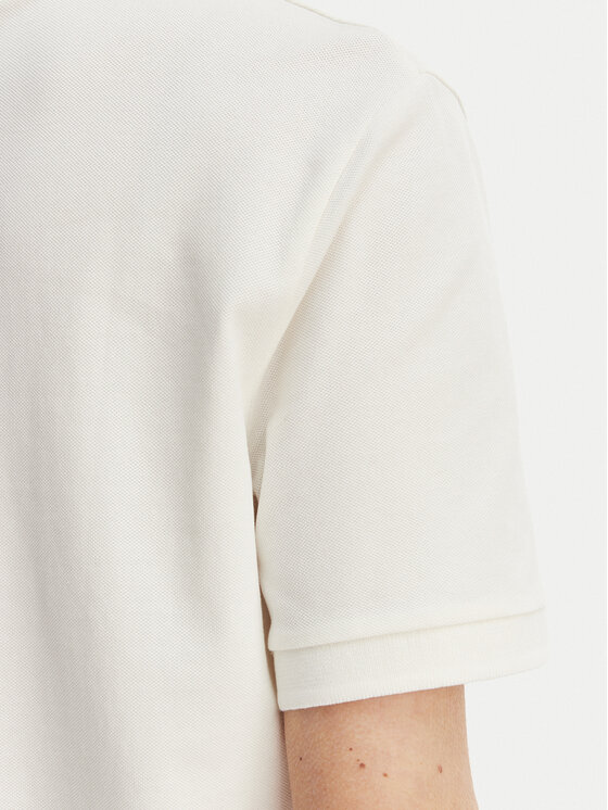 Guess Guess Тениска с яка и копчета V6GP11 K3278 Бял Regular Fit