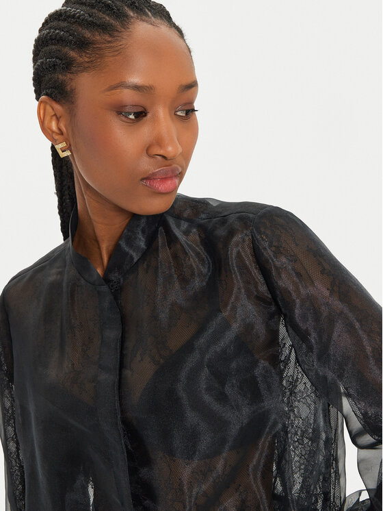 TWINSET TWINSET Світшот 241TP2020 Чорний Loose Fit