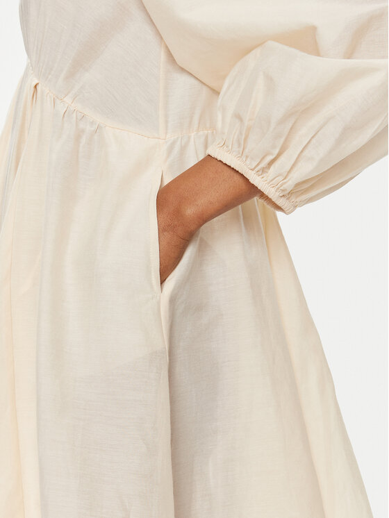 PINKO Pinko Každodenní šaty Beowulf Abito 103587 A1X2 Écru Regular Fit