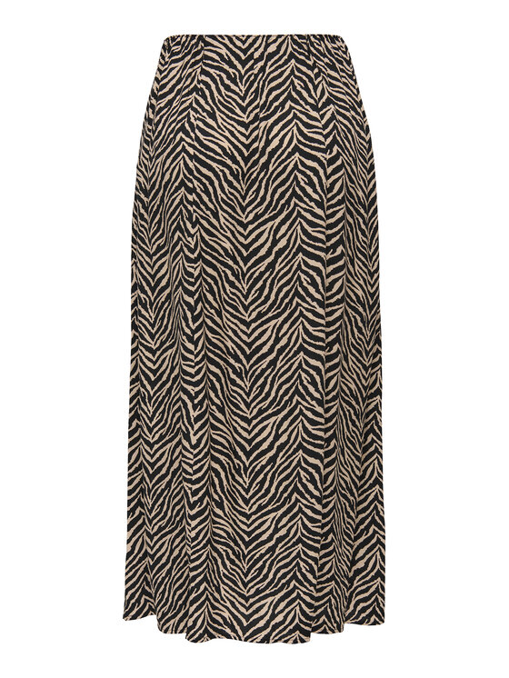 ONLY ONLY Maxi szoknya Nova 15357477 Fekete Regular Fit
