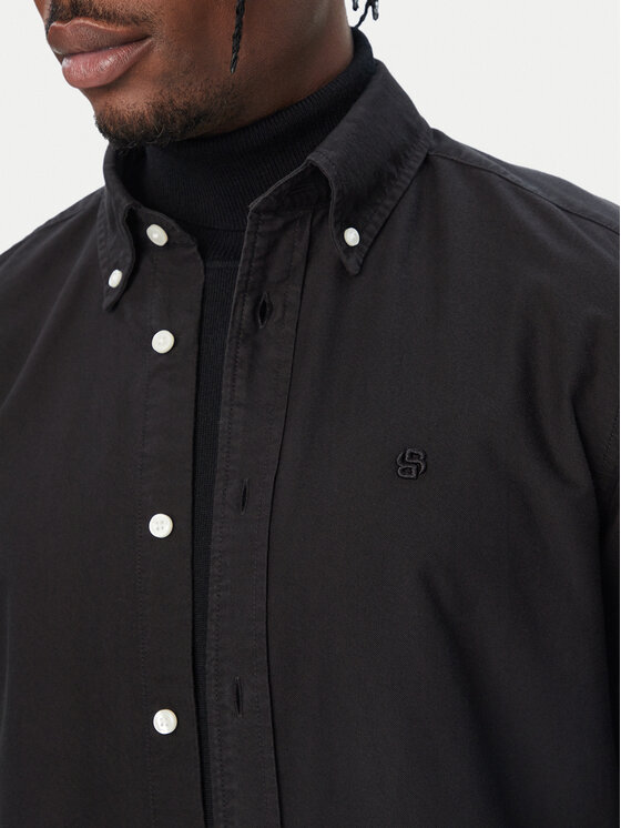 BOSS BOSS Särk 50567015 Must Regular Fit
