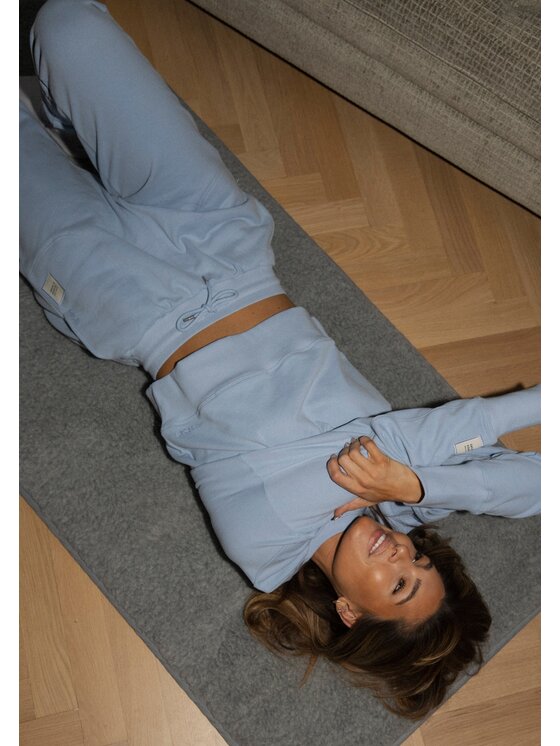 Casall Casall Spodnie dresowe Natural Dye Terry Jogger Niebieski Regular Fit
