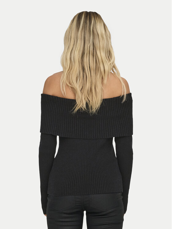 ONLY ONLY Džemper Katia 15311830 Crna Regular Fit