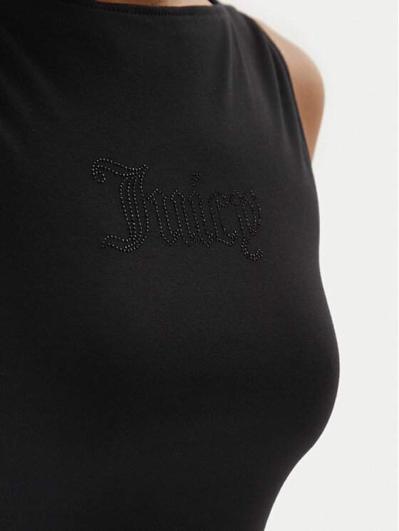 Juicy Couture Juicy Couture Sukienka codzienna Canyon JCWED225318 Czarny Slim Fit