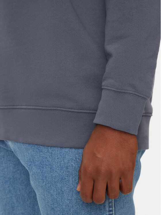 Wrangler Wrangler Bluza Sign Off 112357335 Niebieski Regular Fit