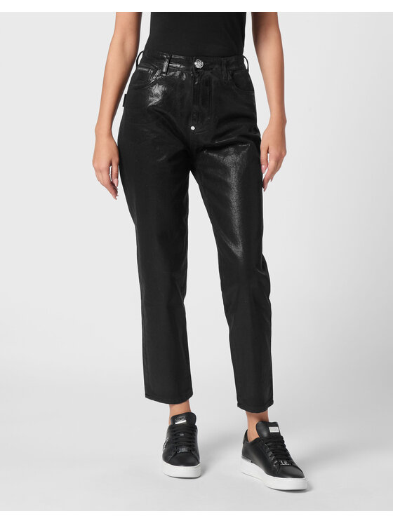 PHILIPP PLEIN PHILIPP PLEIN Jeans 21667 Nero Mom Fit