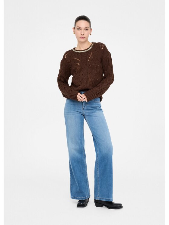 Liu Jo Liu Jo Maglione MF5452MA37R90915 Marrone Regular Fit