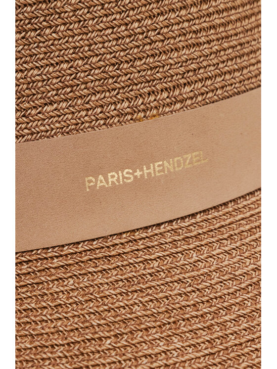 Paris+Hendzel Paris+Hendzel Kapelusz Japanese Canotier Brązowy