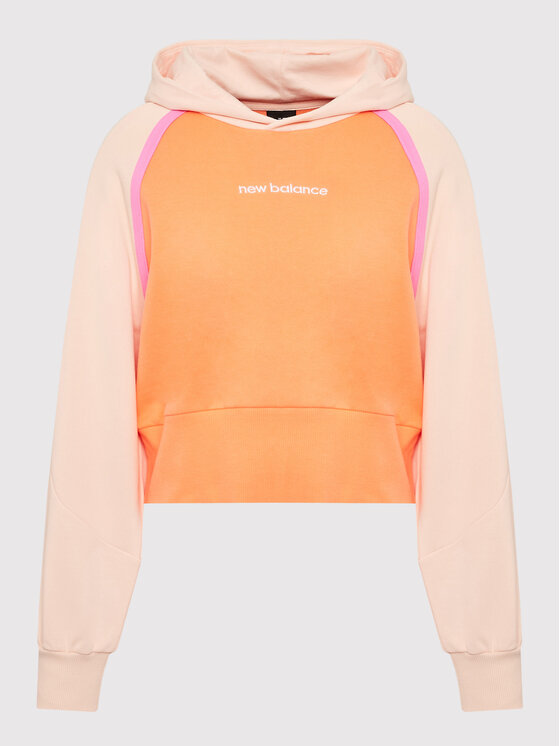 New Balance New Balance Sweatshirt WT21501 Orange Relaxed Fit