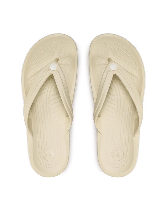 Crocs Crocs Čības uz pirksta Crocband Flip 11033 Bēšs