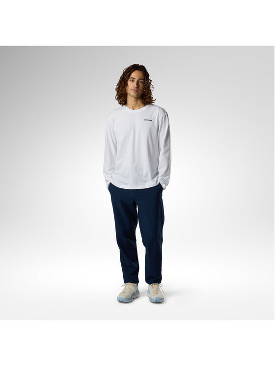 Rossignol Rossignol Longsleeve M Long Sleeve Tee Biały Regular Fit