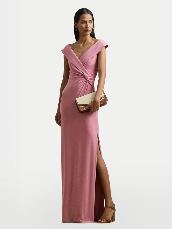 LAUREN RALPH LAUREN LAUREN RALPH LAUREN Večerní šaty 253863940023 Růžová Slim Fit