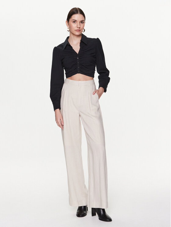 Gestuz Gestuz Hlače Paula 10907025 Bež Regular Fit