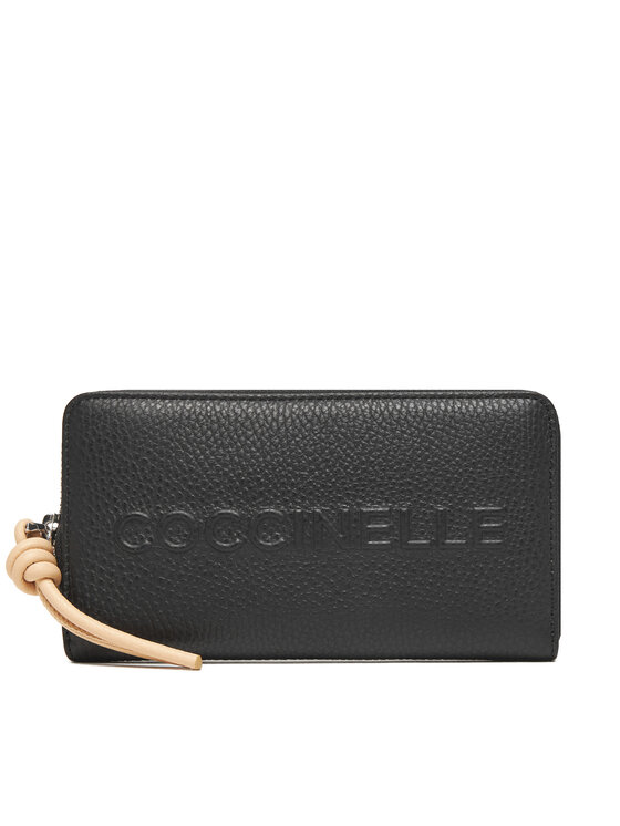 Coccinelle Coccinelle Голям дамски портфейл E2 QBB 11 32 01 Черен