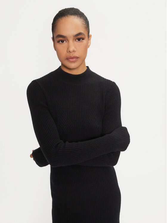 Calvin Klein Calvin Klein Φόρεμα υφασμάτινο K20K207499 Μαύρο Slim Fit