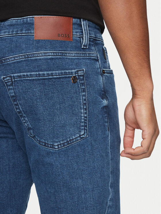 BOSS BOSS Džínsy Re. Maine 50532520 Modrá Regular Fit
