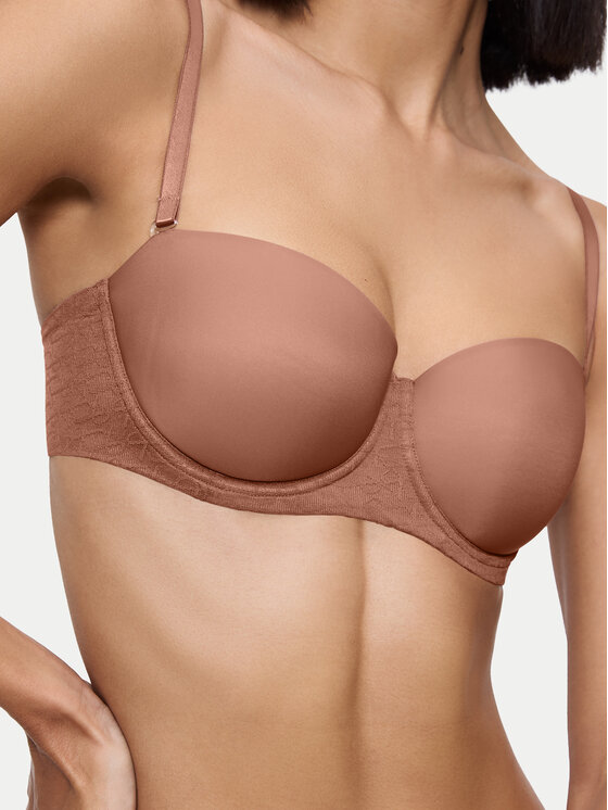 Triumph Triumph Podprsenka Bardot Signature Sheer 10224861 Hnědá