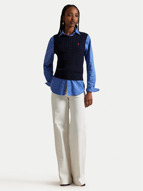 Polo Ralph Lauren Polo Ralph Lauren Liemenė 211971882501 Tamsiai mėlyna Slim Fit