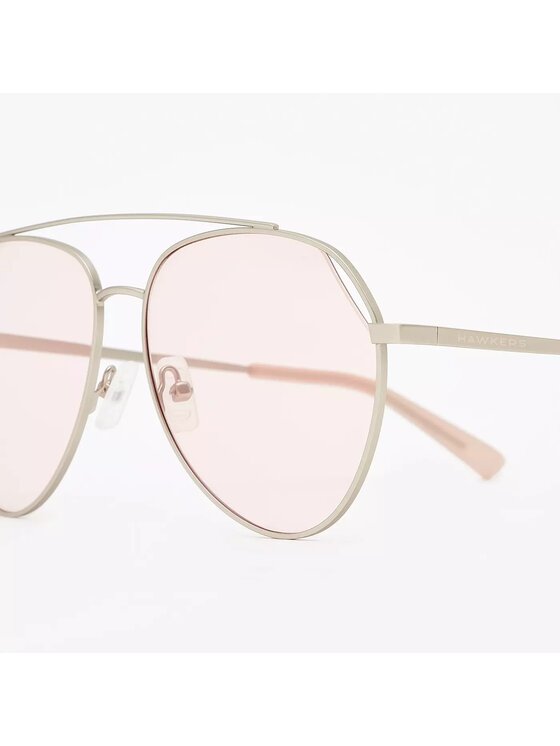 Hawkers Hawkers Okulary przeciwsłoneczne SILVER PINK BLUEJAY Różowy