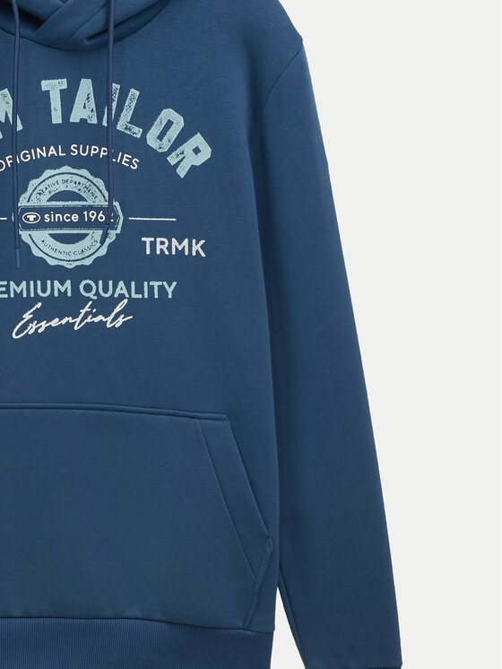 Tom Tailor Tom Tailor Mikina 1043292 Modrá Regular Fit