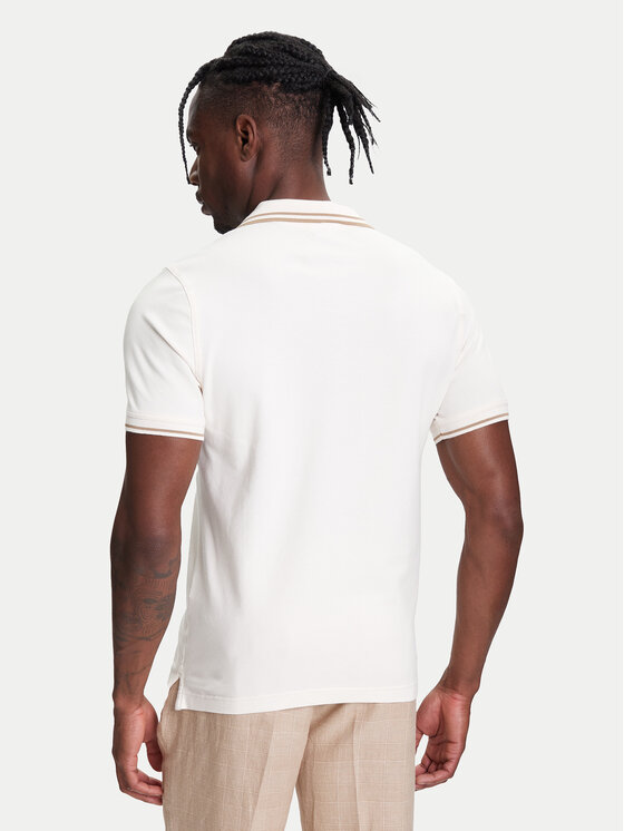 United Colors Of Benetton United Colors Of Benetton Polo 3F9HU302E Beżowy Regular Fit
