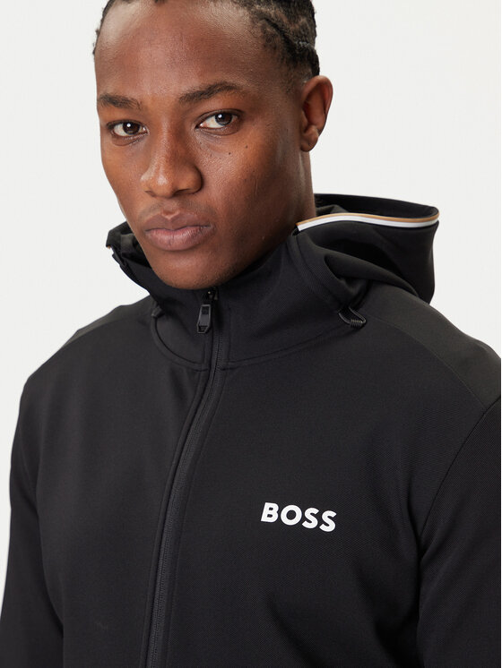 BOSS BOSS Mikina Sicon 50542948 Černá Regular Fit