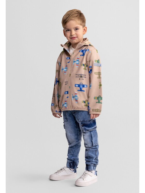 minoti minoti Kurtka przejściowa 29COAT209 Beżowy Regular Fit