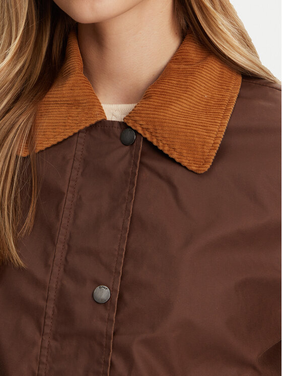 ONLY ONLY Куртка зі штучної шкіри Mountain 15335923 Коричневий Regular Fit