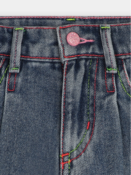 Billieblush Billieblush Džínsové šortky U20112 Modrá Regular Fit