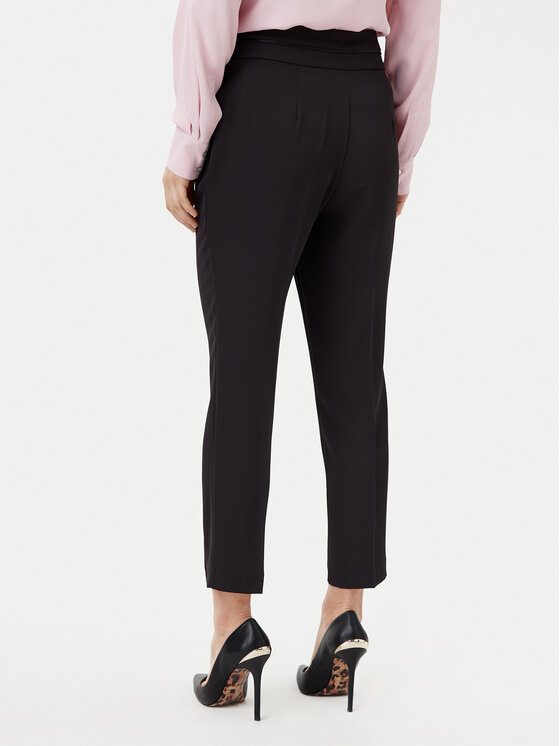 Motivi Motivi Chinos P037Q003463N Fekete Slim Fit