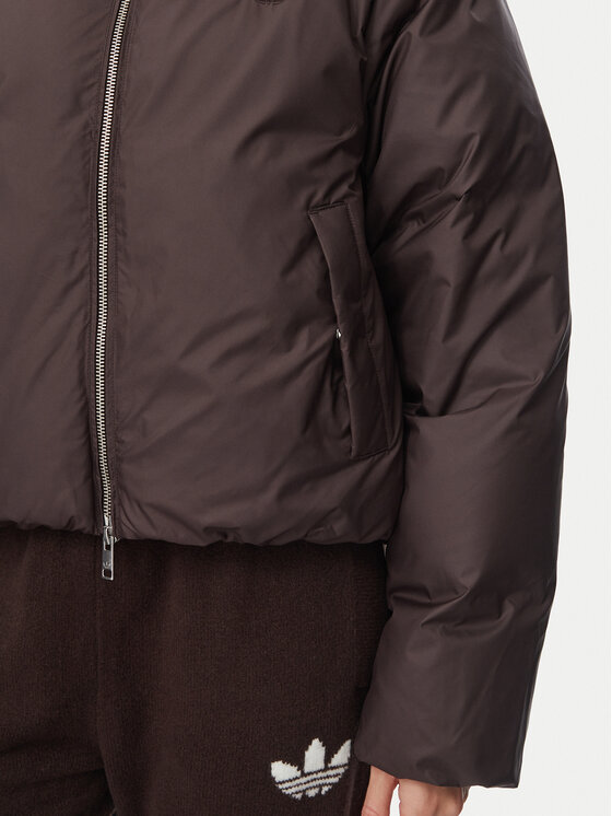 adidas adidas Žieminė striukė Essentials KR9566 Tamsiai ruda Loose Fit