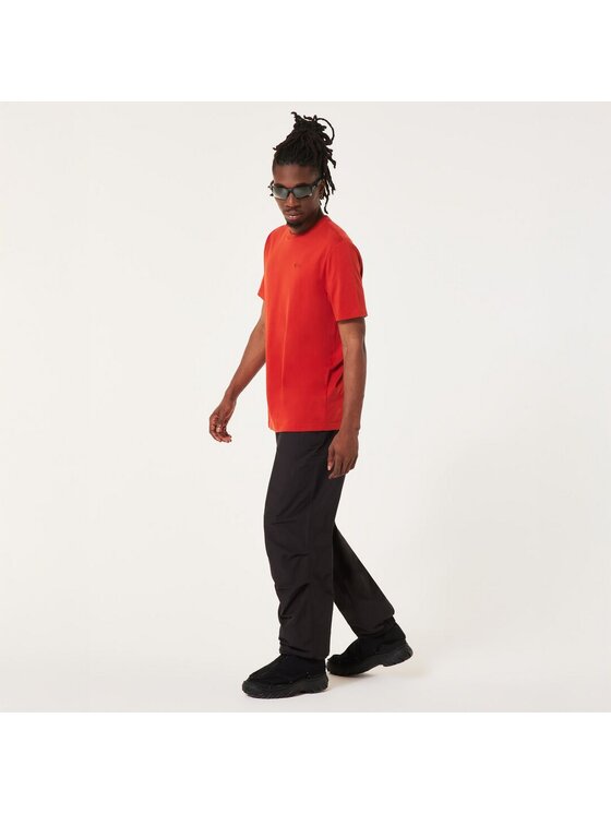 Oakley Oakley T-Shirt FOA404900 Czerwony Regular Fit
