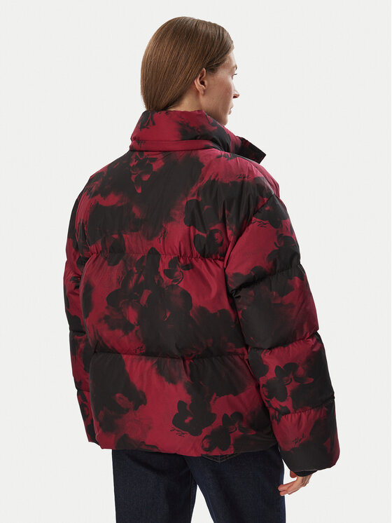 KARL LAGERFELD KARL LAGERFELD Zimní bunda B3W15002 Červená Regular Fit