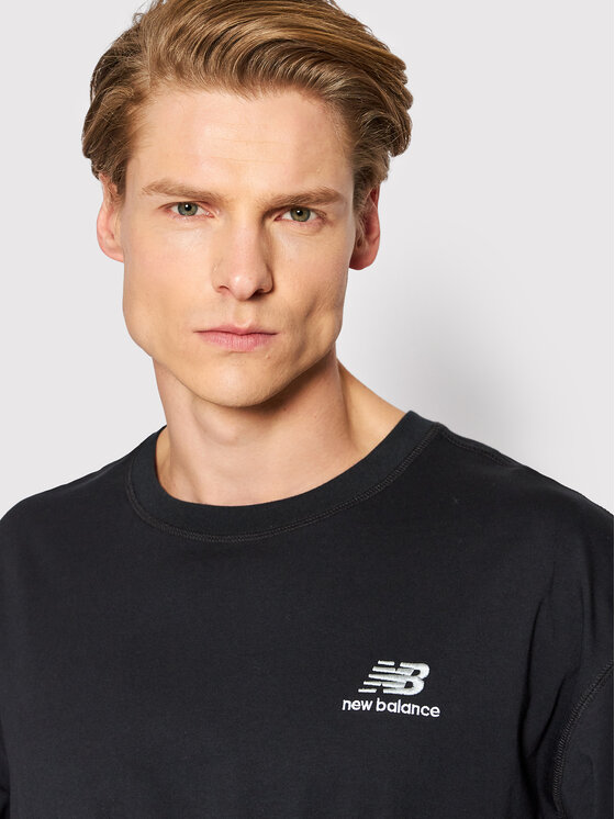 New Balance New Balance T-shirt Unisex UT21503 Nero Relaxed Fit