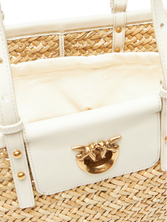 PINKO PINKO Handtasche Love Summer Basket PE 25 PLTT 103324 A1RL Beige