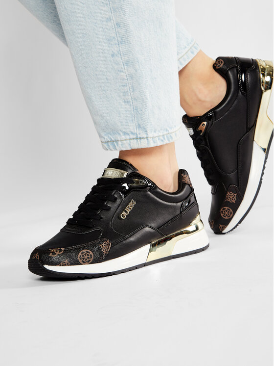 Guess Guess Sneakers Moxea FL5MOX FAL12 Negru