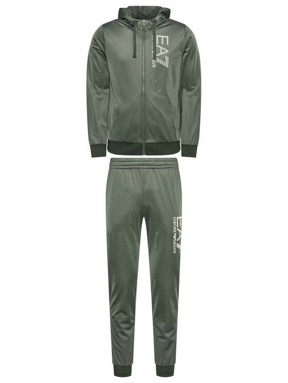 EA7 Emporio Armani EA7 Emporio Armani Trening 3KPV58 PJ08Z 1862 Verde Regular Fit