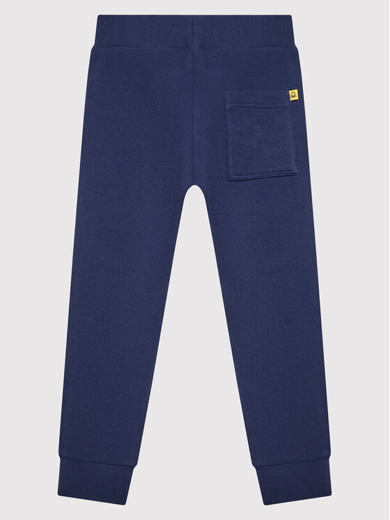 United Colors Of Benetton United Colors Of Benetton Spodnie dresowe 3J68CF01P Granatowy Regular Fit