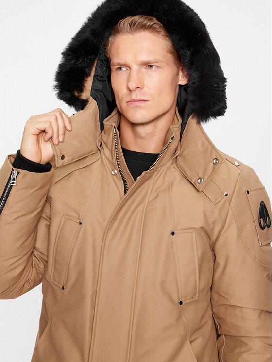 Moose Knuckles Moose Knuckles Vatovaná bunda Original Stirling M32MP261S Hnedá Regular Fit
