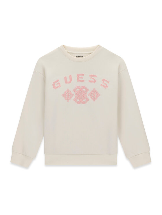 Guess Guess Bluza J6BQ17 K7270 Kremowy Relaxed Fit