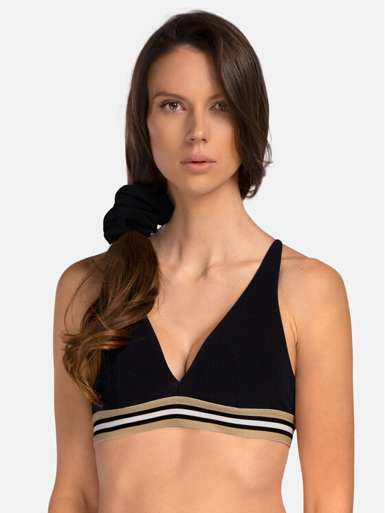 Miss Lou Miss Lou Elastico per capelli A-BE1-CZ Nero