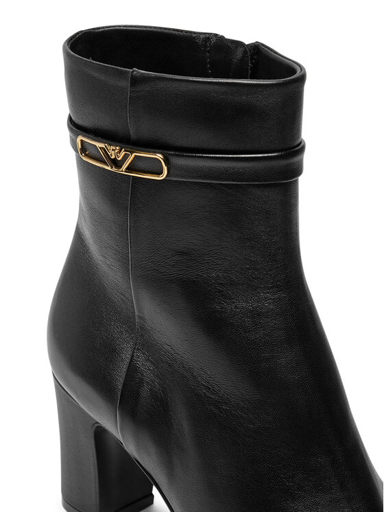 Emporio Armani Emporio Armani Botki X3N185 XF271 00002 Czarny