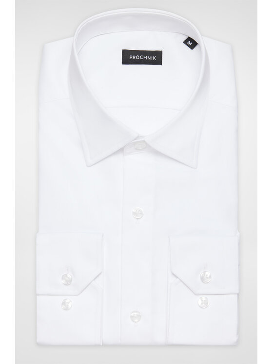 Próchnik Próchnik Koszula PM45 KO073224000042 Biały Slim Fit