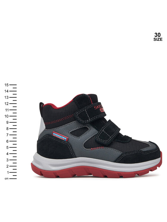 Skechers Skechers Trzewiki 406374L/BKRD Czarny