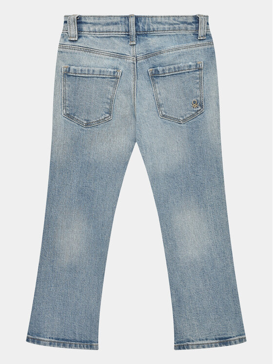United Colors Of Benetton United Colors Of Benetton Jeansy 4EJVCE01Y Niebieski Wide Fit