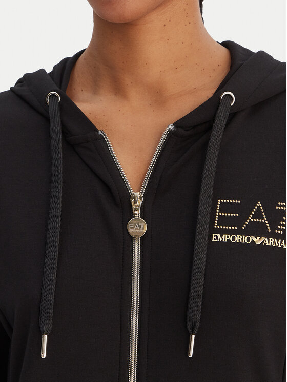 EA7 Emporio Armani EA7 Emporio Armani Dres 8NTV51 TJ9RZ 1200 Czarny Regular Fit
