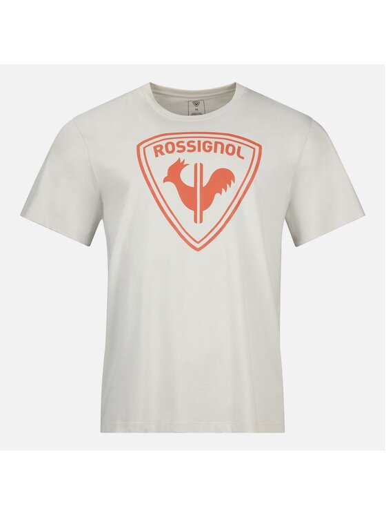 Rossignol Rossignol T-Shirt Cliffside Tee Szary jasny Regular Fit