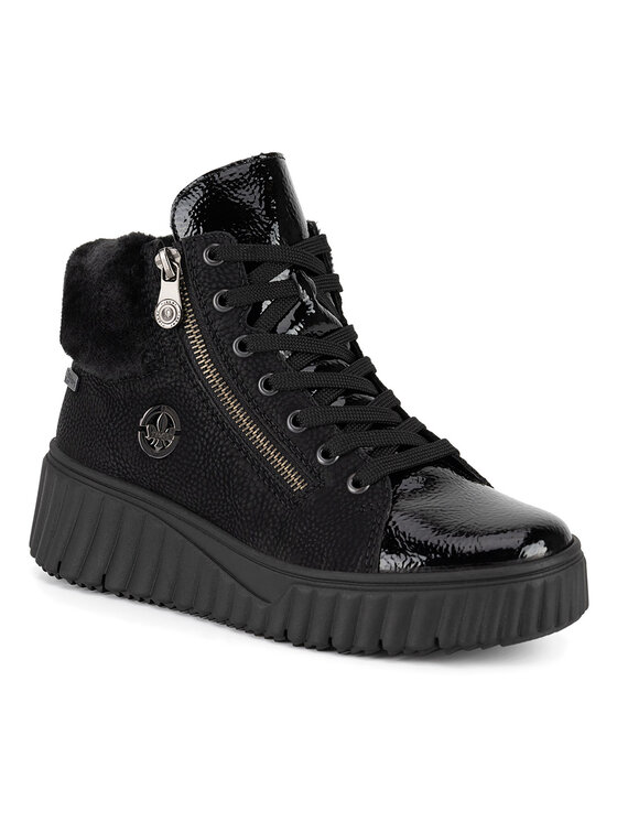 Rieker Rieker Botine N2505-00 Negru