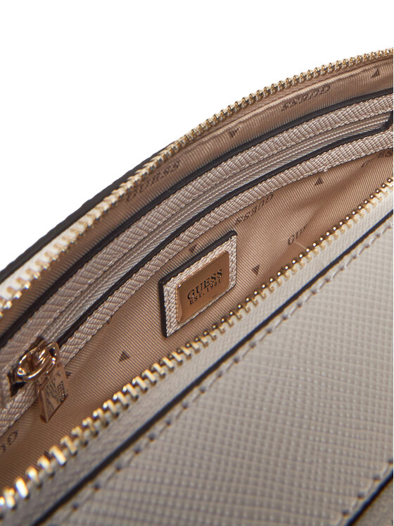 Guess Guess Дамска чанта HWZG78 79140 Кремав