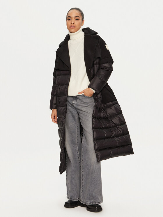 AFTER LABEL AFTER LABEL Pūkinė striukė Anversa A00060 Juoda Regular Fit
